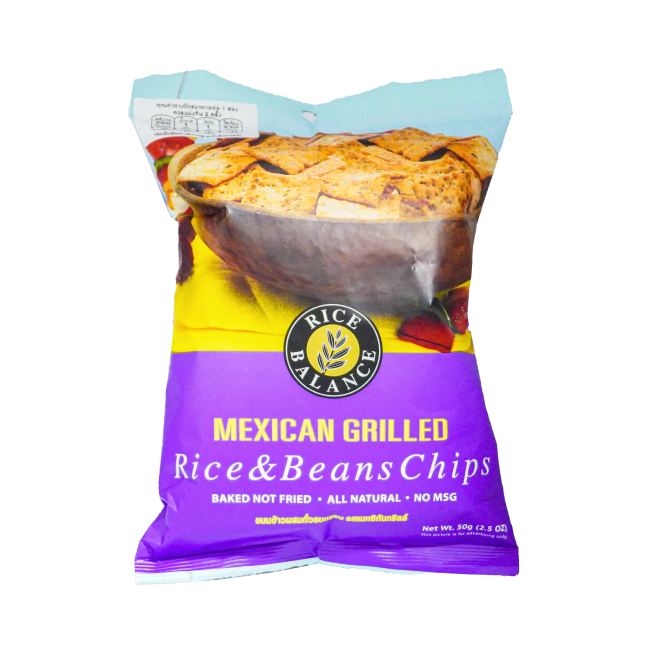Rice crackers rice&beans mexican 650x650