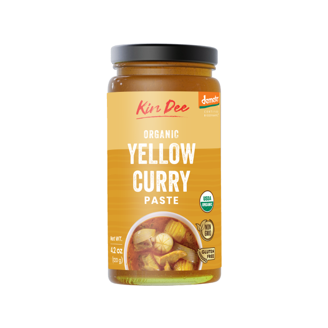 Organic yellow curry paste online